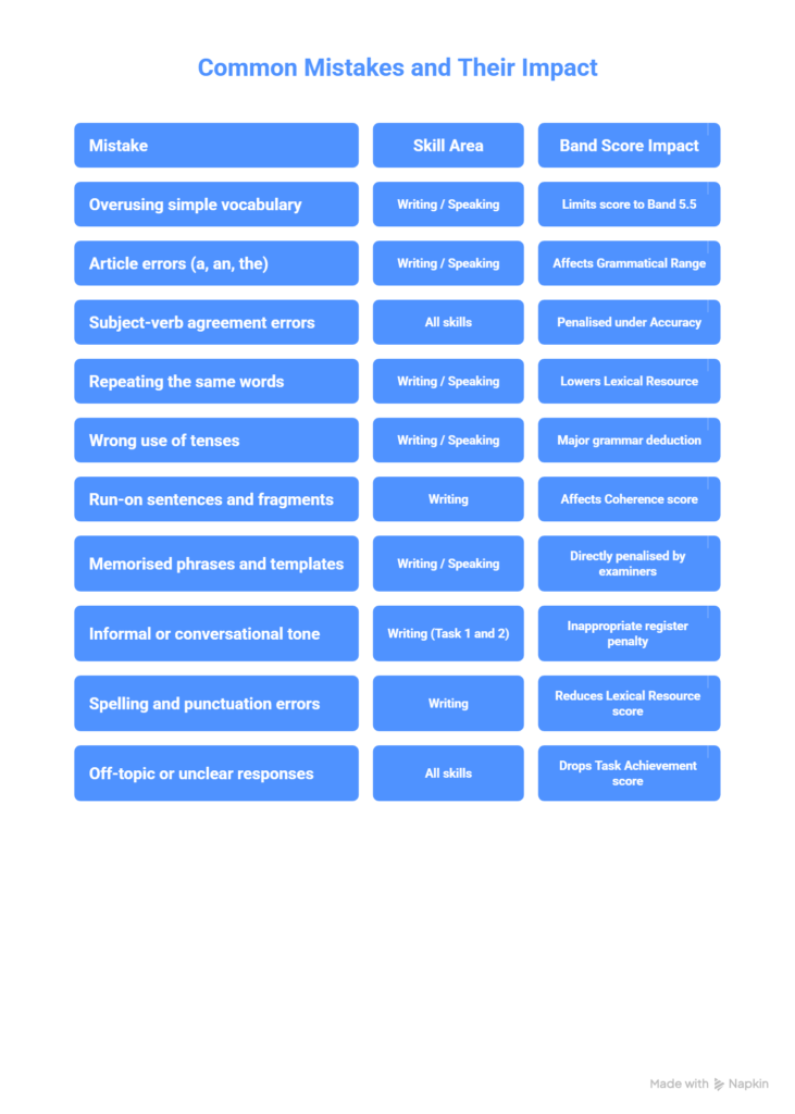 Common mistakes in English